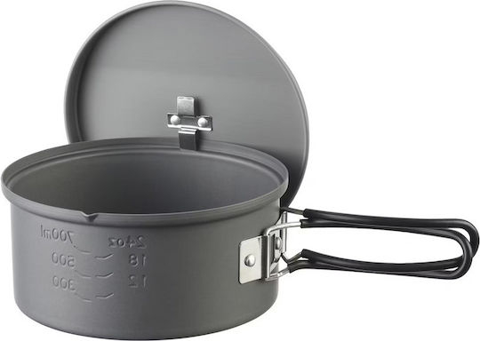 Esbit Aluminium Pot 1100 Ml Travel Cooking Pot