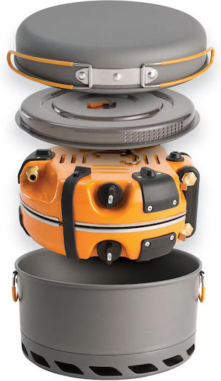 Jetboil Genesis Basecamp Sistem de Gătit Set de Vase de Gătit Carbon