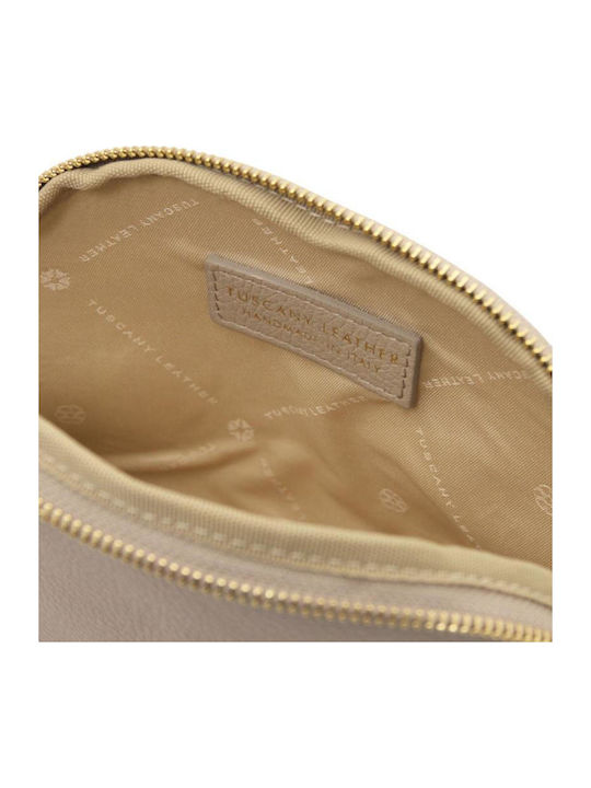 Tuscany Leather Kulturbeutel Grau Offen