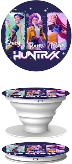 Huntr X K-pop Girl Group Phone Holders Stand Λευκό Βάση Στήριξης Κινητού Στο Χέρι