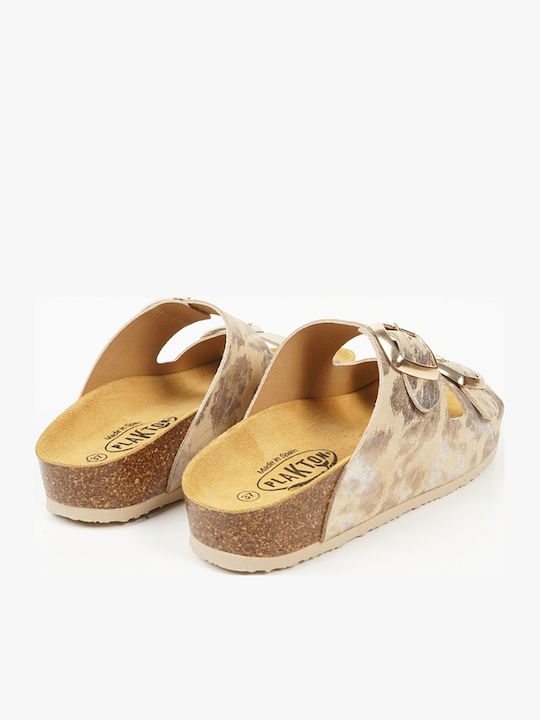 Leather Women's Anatomic Sandals Golf Camel