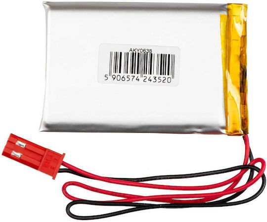Akyga Батерия Li-Po 3.7V 1200mAh 1S за RC превозно средство