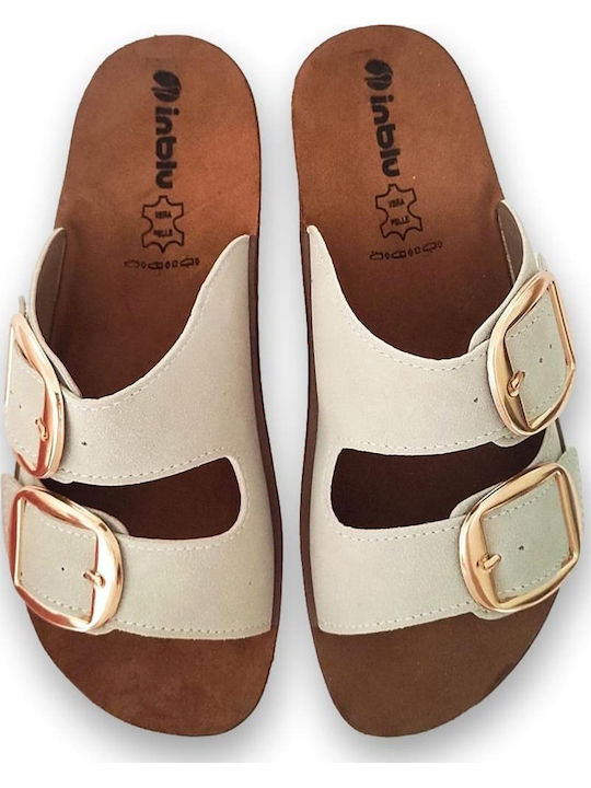 Leather Women's Anatomic Beige Sandals