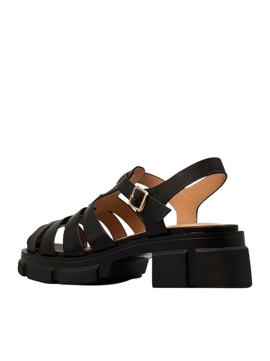 Women's Flat Sandals Black