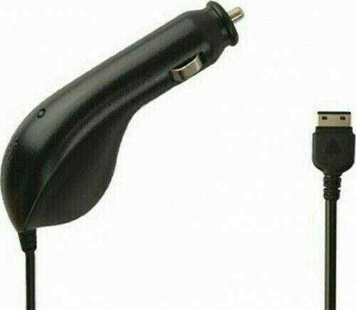 Samsung Φορτιστής Αυτοκινήτου 0.7A μαζί με Καλώδιο Ενσωματωμένο Μαύρο Χρώμα