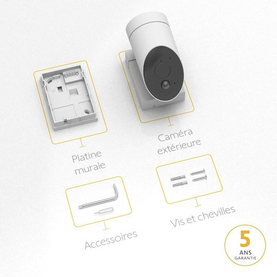 Cameră Supraveghere IP Wi-Fi Full HD 1080p cu Comunicare Bidirecțională