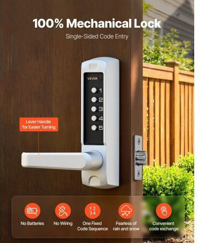 Vevor Electronic Lock in Silver Colour
