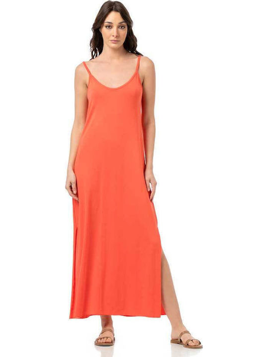 Summer Maxi Dress Coral
