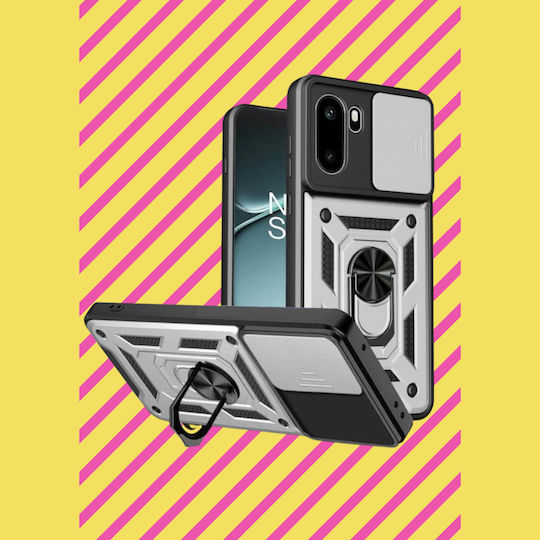 Bodycell Rückseitencover Metallisch Silber (OnePlus 15R)
