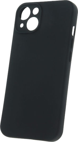 Silicone Fabric Back Cover Black (Redmi Note 15)