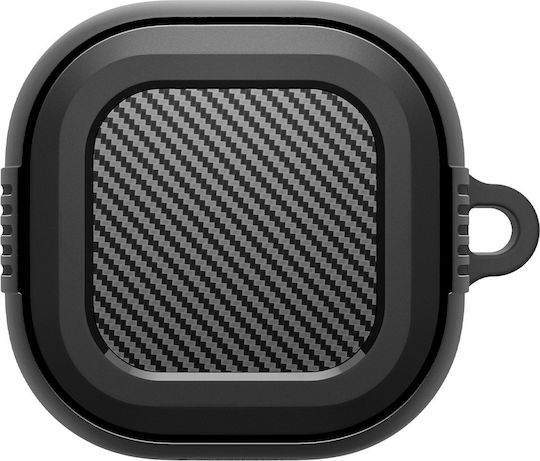 Spigen Silicone Case with Hook in Black for Samsung Galaxy Buds 4 / 4 Pro