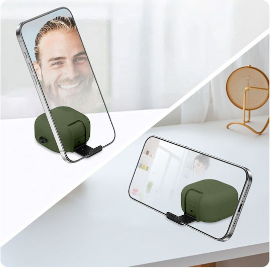 Tech-Protect Slim Kunststoffhülle Mit Haken In Grün Für Galaxy Buds4 / 4 Pro