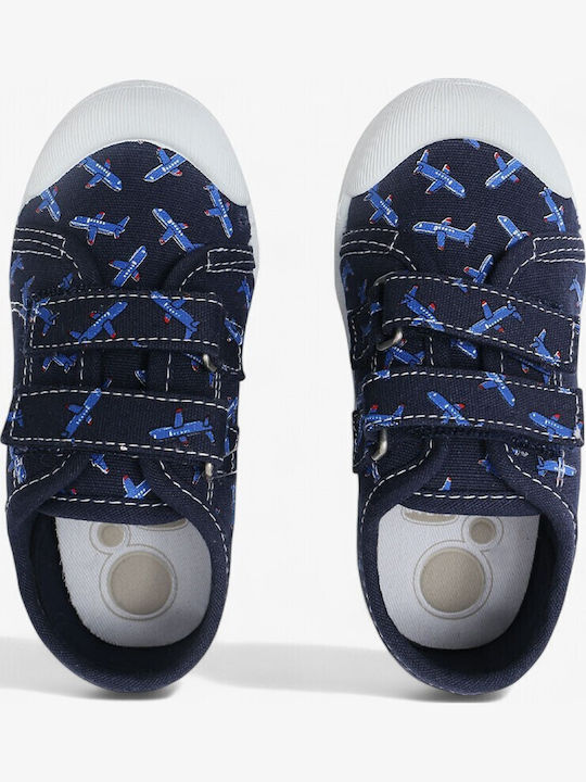 Παιδικά Sneakers με Σκρατς Μπλε