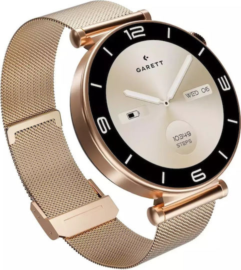 Garett Rose Rose Gold Mesh