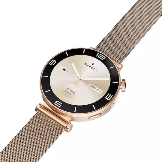 Garett Rose Rose Gold Mesh