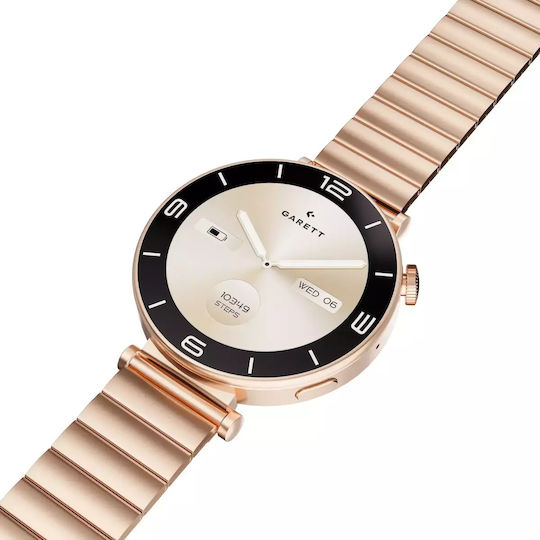 Garett Rose Rose Gold Steel