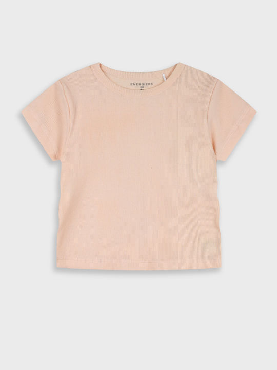 Kids Short-Sleeved Blouse Sweet Coral