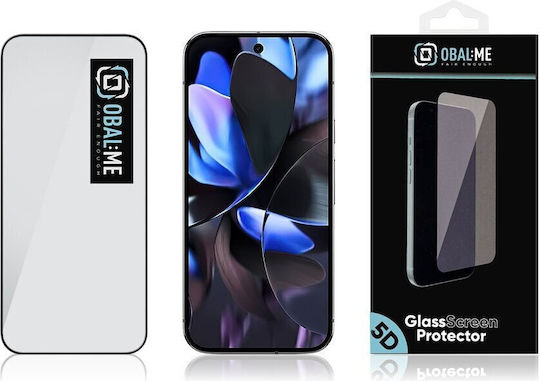 Obal:Me 5D 0.25mm Tempered Glass Μαύρο (Google Pixel 10, Google Pixel 10 Pro)
