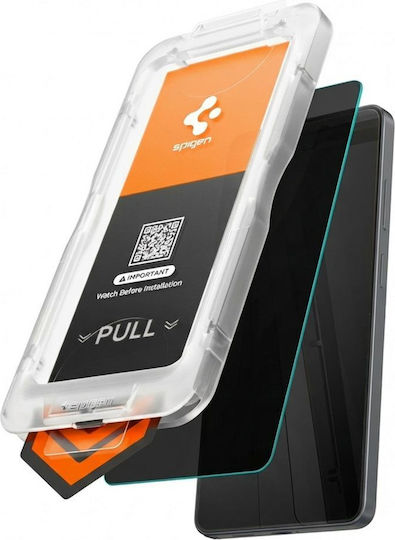 Spigen Spigen Privacy Gehärtetes Glas Schwarz Galaxy S26