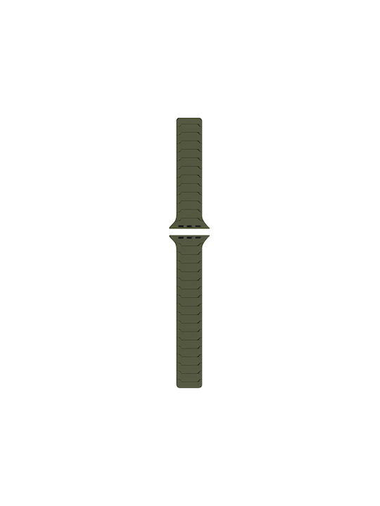 Hoco Wa39 Flex Series 44 45 46 49mm Silikon Tragbare Bänder Für Apple Watch Series 1 2 3 4 5 6 7 8 9 Se Ultra1 Ultra2 Khaki Schwarz