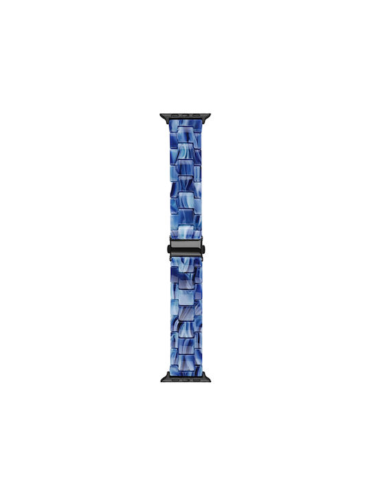 Watchband Hoco Wa36 Elegant Series 44 45 46 49mm Plastic Bracelet Apple Watch Series 1 2 3 4 5 6 7 8 9 SE Ultra1 Ultra2 Blue