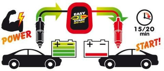 Lampa Easy 2 Start Зарядно Устройство За Батерия За Кола И Мотоциклет 12V