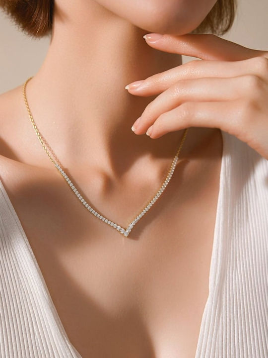 Papadopoulos Gold Colier Din Aur Galben