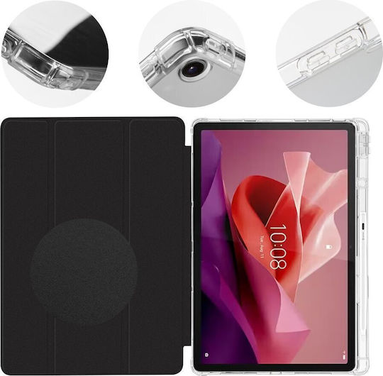 Obal:Me Mistytab Flip Cover Μαύρη (Lenovo Tab P12)
