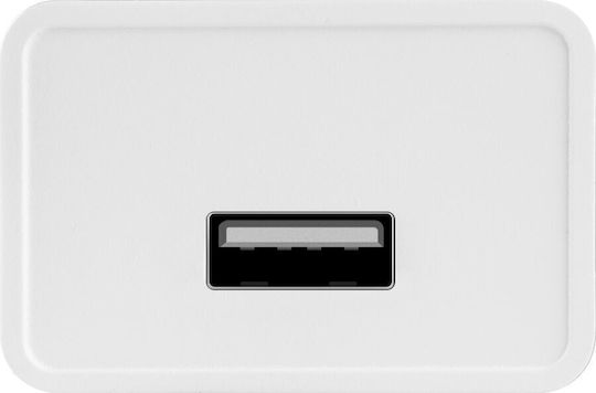 Obal:Me Charger with USB-A Port and Cable USB-C 10W Whites (10W1UWH-C)