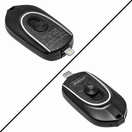 Andowl Q-DC548 Type-C Power Bank 1600mAh Μαύρο