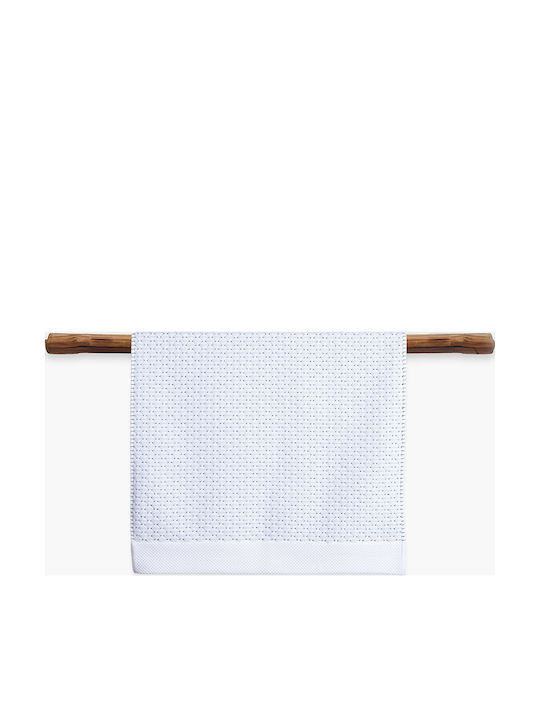 Nef-Nef Homeware Set Bath Towels 2 pcs Sailing White Weight 600gr/m²