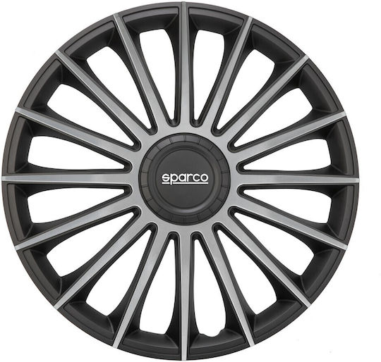 Sparco Σετ Τάσια Αυτοκινήτου Torino 13" 4τμχ Μαύρο