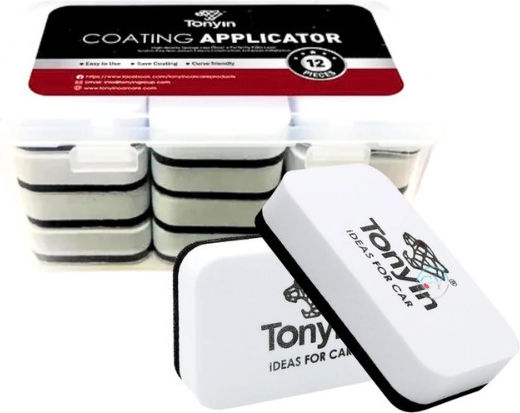Tonyin Ceramic Coating Sponge – Σφουγγάρια Κεραμικής Επικάλυψης 12τεμ