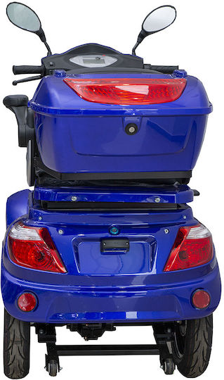 Επιδοτουμενο Τετρακυκλο Ηλεκτρικο Scooter T408 Quater Blue