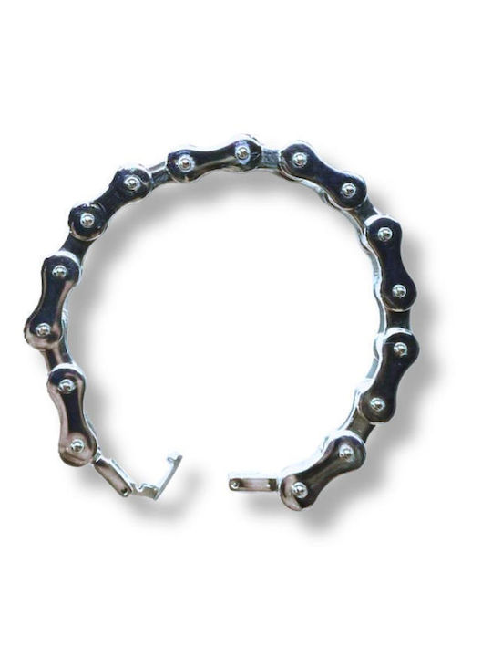 Men's Chain Bracelet Made of Stainless Steel 21cm
