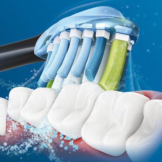 Philips Sonicare C3 Premium Plaque Defence Electric Toothbrush Replacement Heads for Standard Black HX9044/33 4pcs