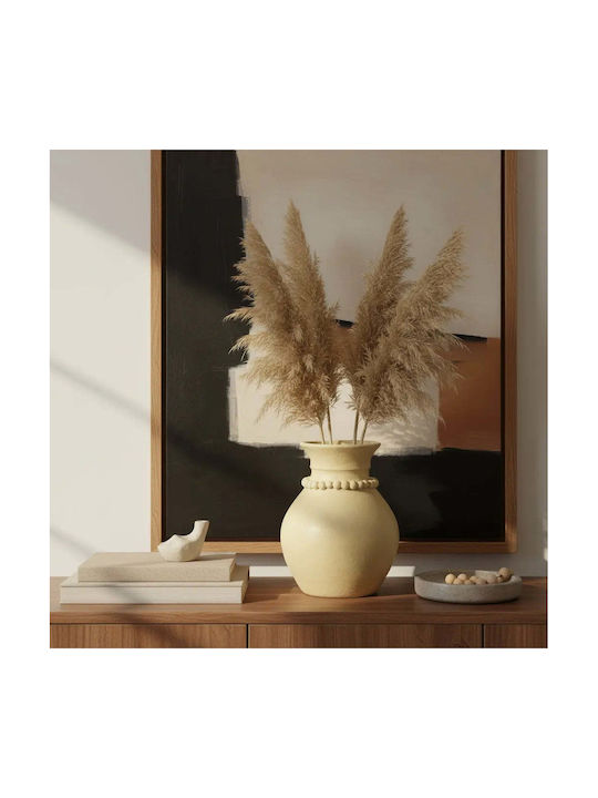 Phos & Gaia Decorative Ceramic Vase Sisika Orange