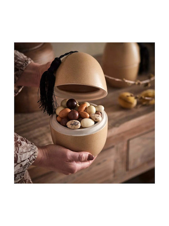 Phos & Gaia Decorative Vase Ceramic Togo Beige