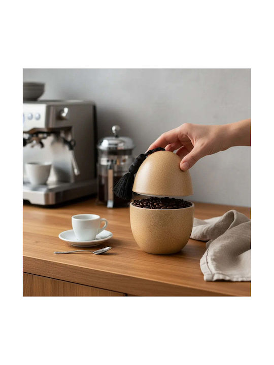 Phos & Gaia Decorative Vase Ceramic Togo Beige