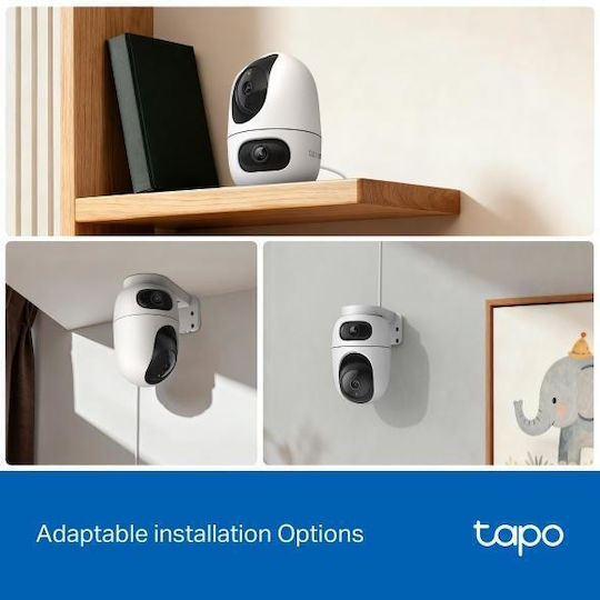 TP-LINK Tapo C245D v1 IP Dual Surveillance Camera Wi-Fi 3+3MP with Two-Way Communication