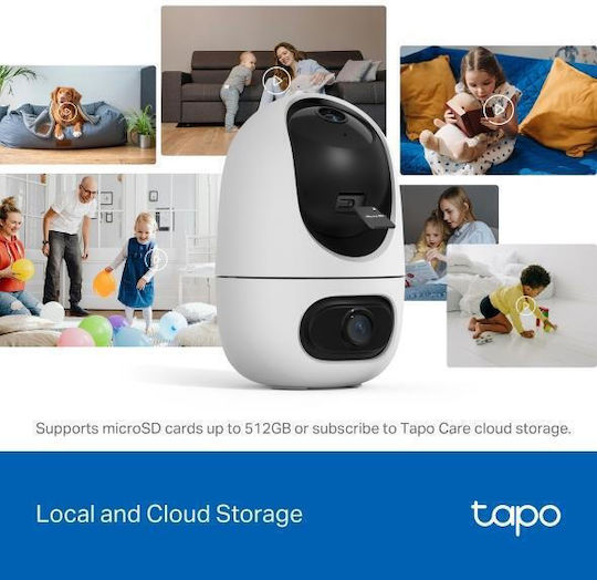 TP-LINK Tapo C245D v1 IP Dual Surveillance Camera Wi-Fi 3+3MP with Two-Way Communication