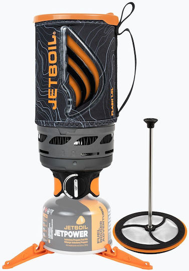 Jetboil New Flash Java Лична Готварска Система + Кафе Преса Силиконов Капак Пътническо Котлонче