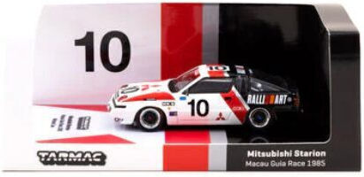 Model Mașină Mitsubishi Starion Nr 10 Michael Lieu Macau Guia Race 1985 1:64 Tarmac Works