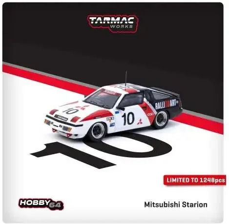 Model Mașină Mitsubishi Starion Nr 10 Michael Lieu Macau Guia Race 1985 1:64 Tarmac Works