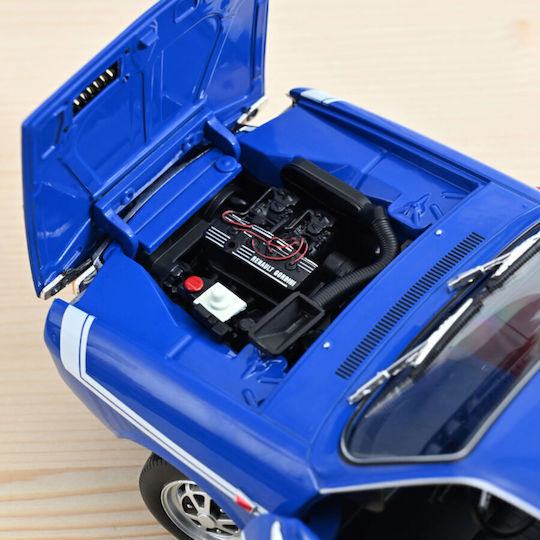 Renault 12 Gordini Mașină Model Fără Bara 1971 Albastru-de-franța 1:18