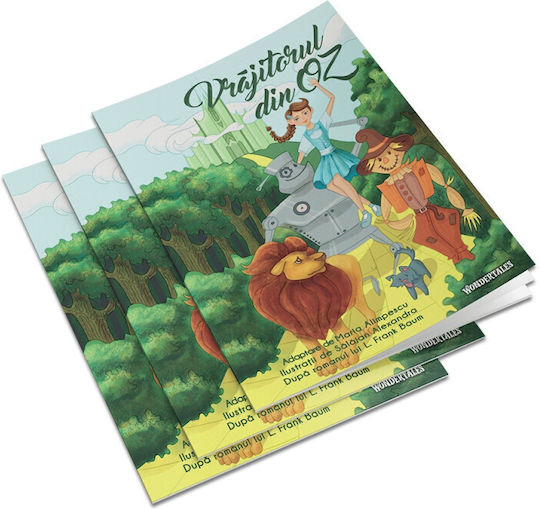 Книжка За Оцветяване Story Wizard Oz 27 Страници 21x0.4x30 См