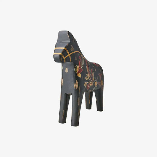 Phos & Gaia Dekorative Pferd aus Holz Fale