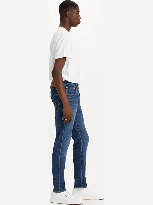 512 Men's Jeans Pants with Slim Tapered Fit Blue