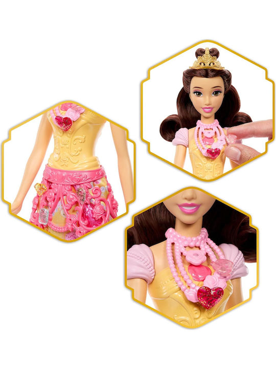 Παιχνιδολαμπάδα Mattel Disney Princess Jewel Reveal Bella Jhl51 Jhl48