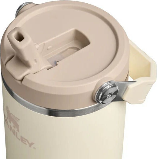 Stanley Iceflow Flip Чаша Термос Неръждаема Стомана Без BPA 890ml Бежов